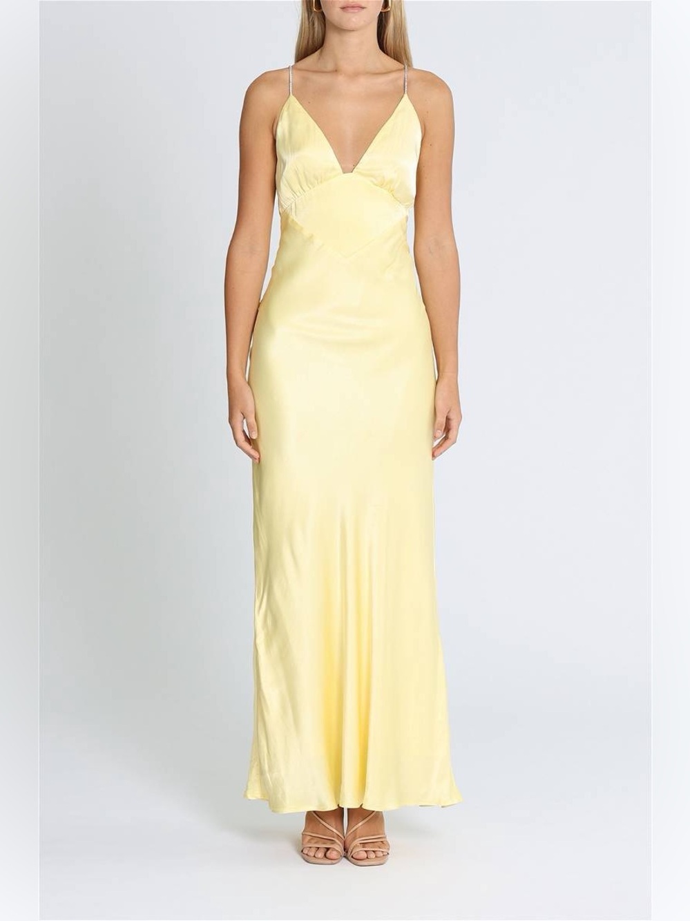 Bardot Capri Diamonte Slip Dress